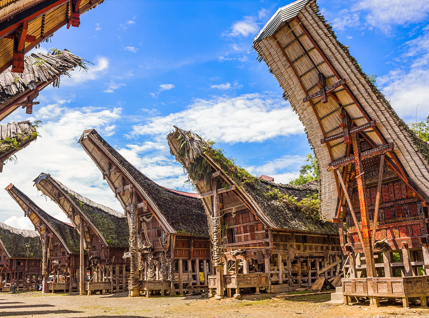 Tongkonan Toraja Traditional House with Rich Meanings